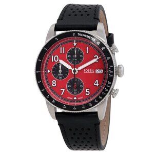 FX04941B NWT Fossil Fashion Men's Quartz Steel Authentic Watch